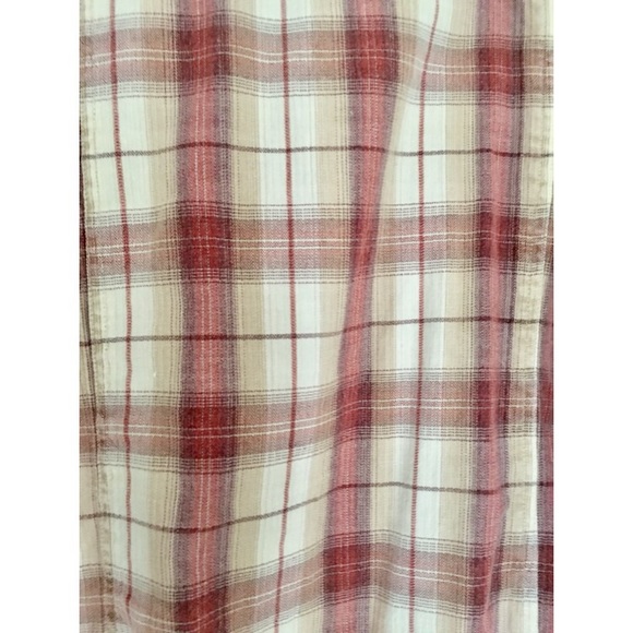 Sundance Plaid Embroidered Cotton Shirt 12 - Picture 7 of 11